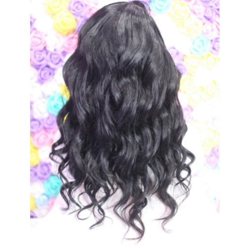20” Straight (Curled) Factory Glueless Wig 3