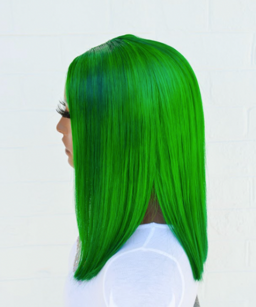 glueless custom green